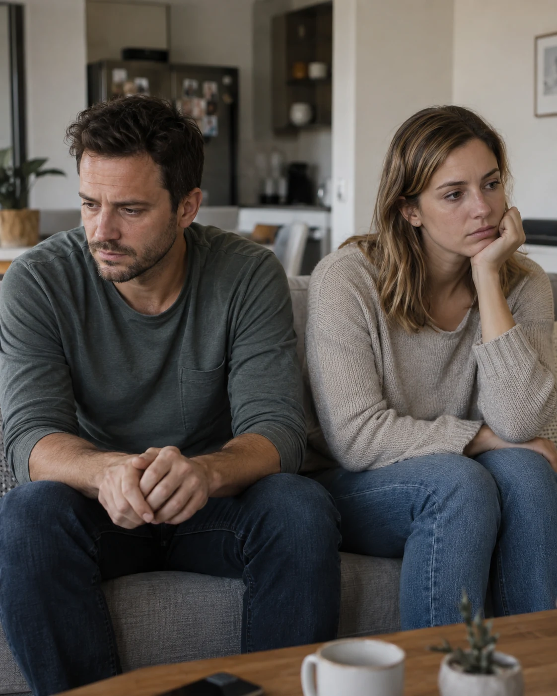 Daniel y Sofía emocionalmente distantes